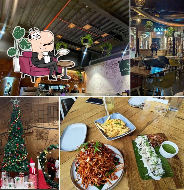 Check out how Basil & Beans looks inside