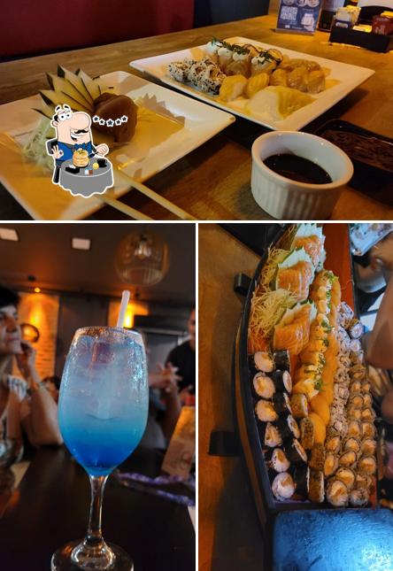 Platos en Japin Sushi