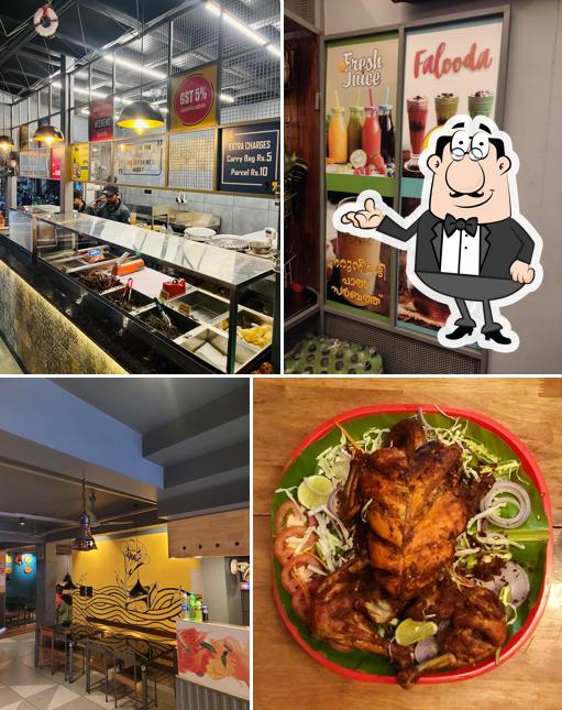 The interior of KADAL RESTAURANT