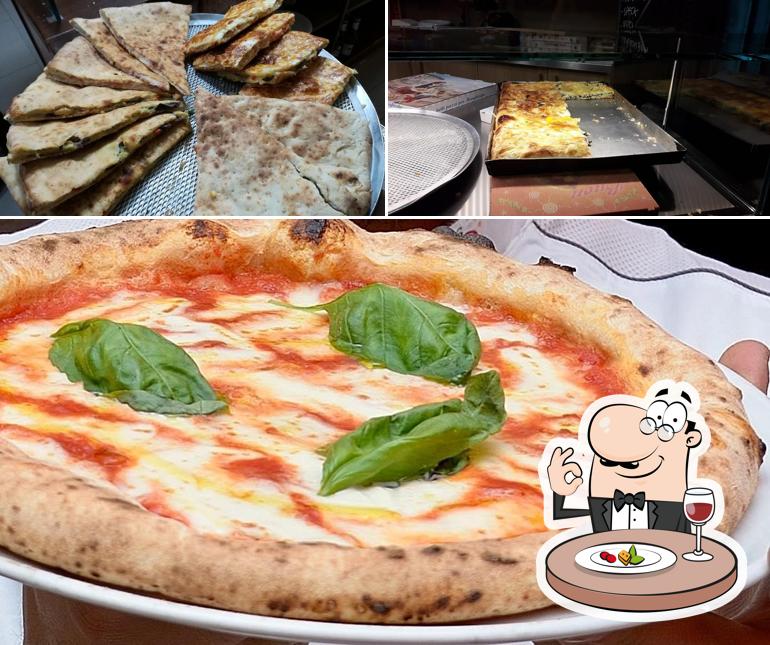 Cibo al Pizzeria Santa Colomba da Saverio