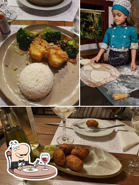 Comida em Atrás da Matriz