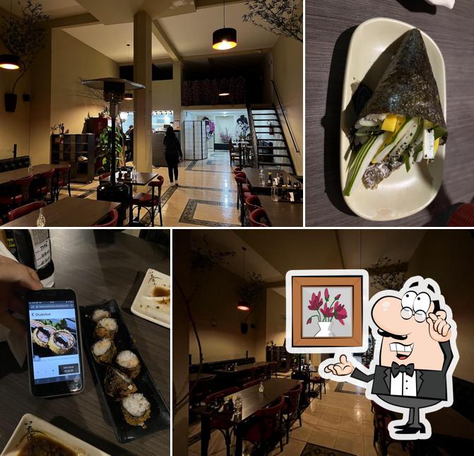 O interior do Haeru Sushi House - Restaurante Japonês em Campos do Jordão