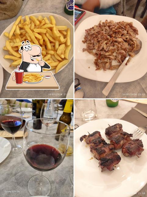 Patatine fritte al Braceria La Piazzetta