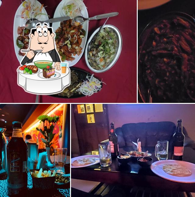 Hot and sour soup at Prashanth Bar