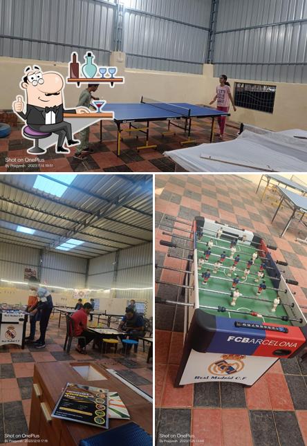 Check out how Youngster's sport club & Cafe looks inside