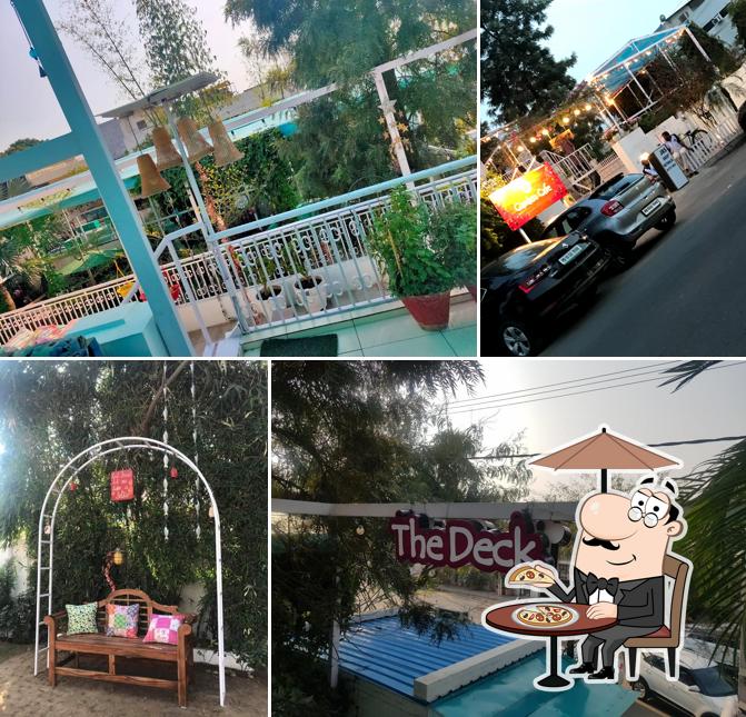 The exterior of Garden Cafe