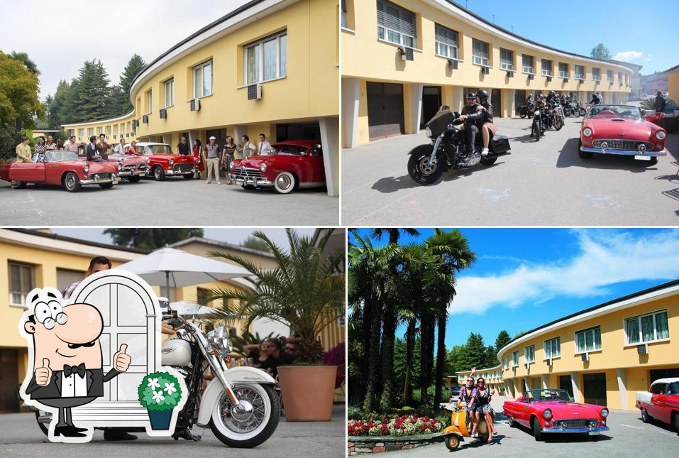 L'area esterna è una caratteristica importante di Hotel & Ristorante Vezia