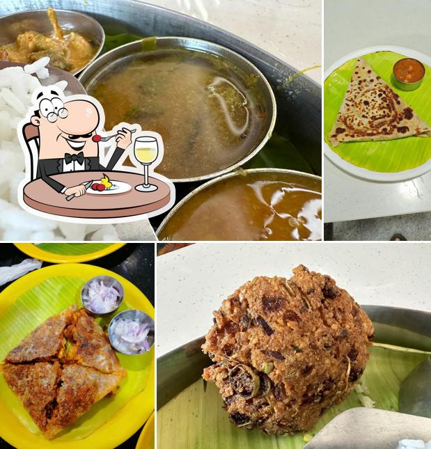 Meals at Kuzhali Pure Veg Restaurant