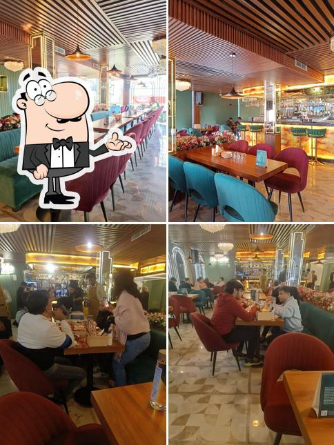 The interior of Modern Grill