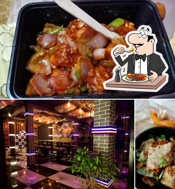Take a look at the image displaying food and interior at B. Tech Chai Wala