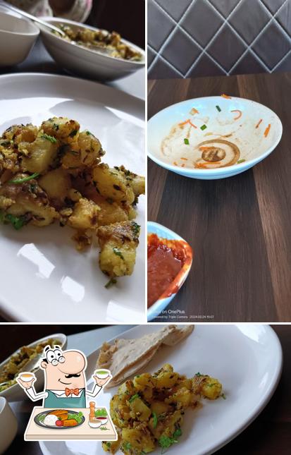 Fried calamari at Balaji food mall, veg and non-veg highway family restaurant