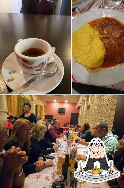Guarda la foto che raffigura la cibo e bancone da bar di Bar trattoria Gildo