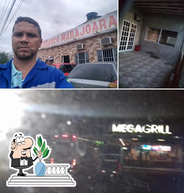 O exterior do Churrascaria Marajoara