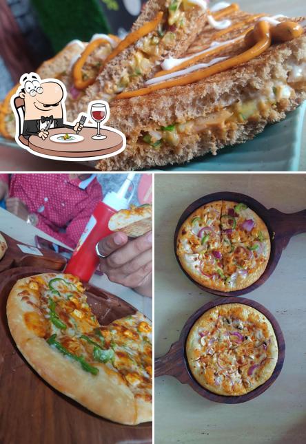 Food at Dream Pizza Cafe