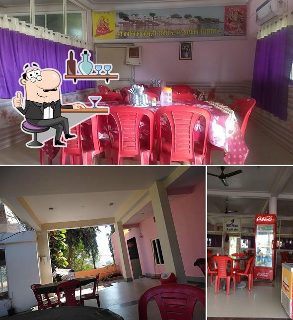 The interior of MAA KALIKA HOTEL AND RESTAURANT