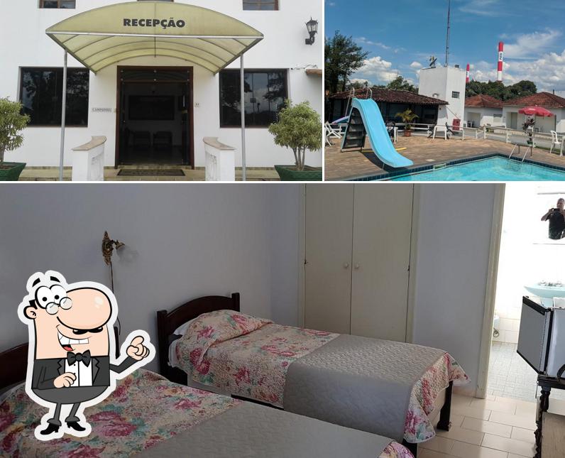 O interior do Hotel O Paturi - Hotel em Guaratinguetá