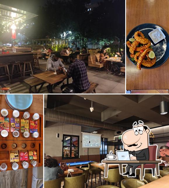 The interior of Independence Brewing Company - Kalyani Nagar