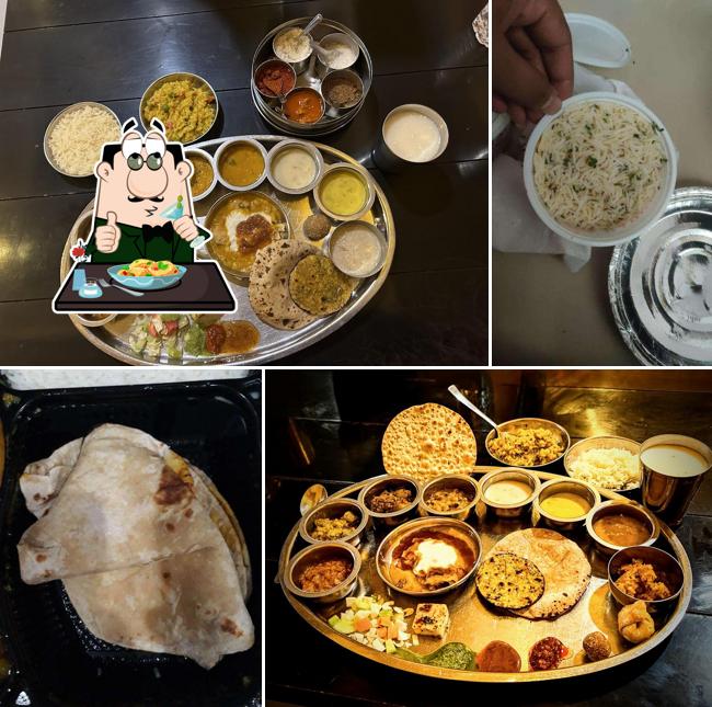 Food at Rajwadi Thal & Restro