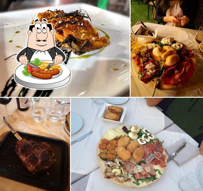 Platti al Ristorante La Vecchia Stazione