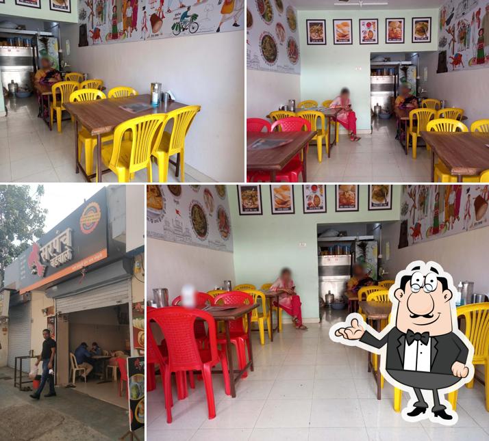 The interior of Sarpanch Vadevale