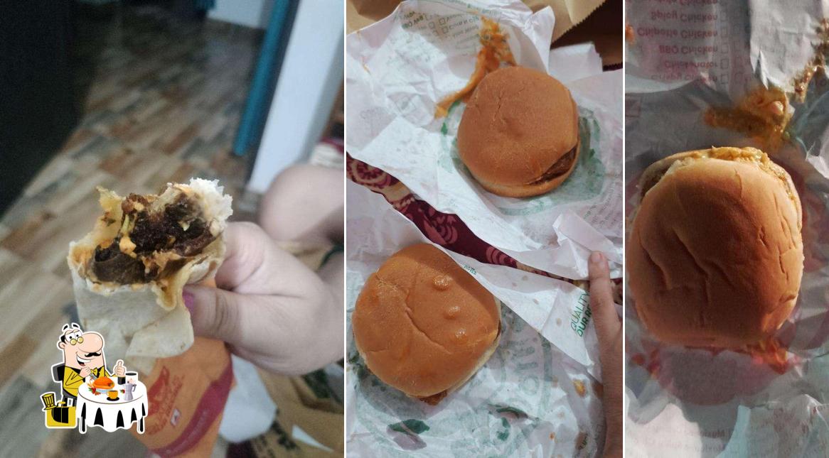 Food at Wendy's Burgers