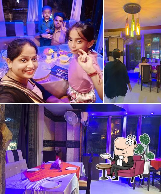 The interior of Vinayak Restaurant