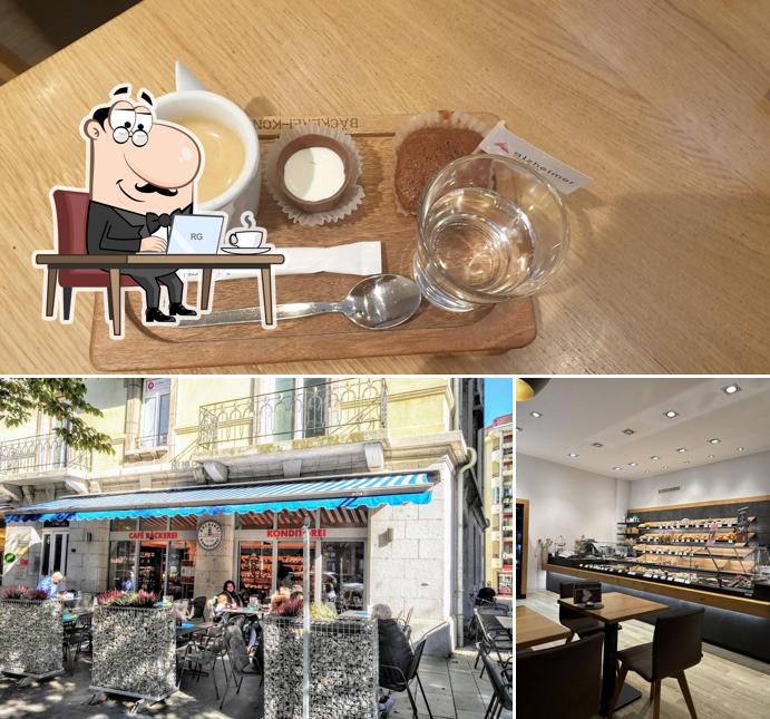 Gli interni di Bäckerei-Konditorei Zuber