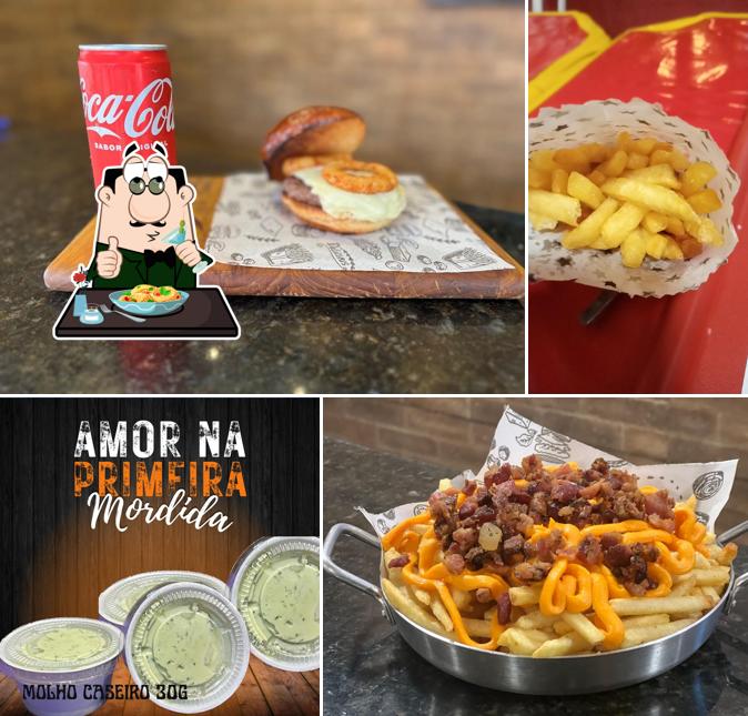 Comida em Five star burger