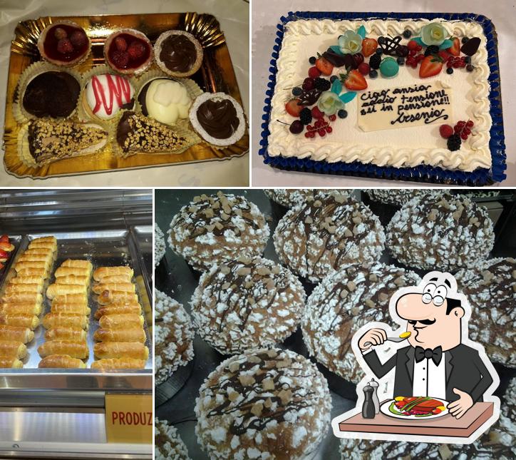 Platti al Pasticceria Laura