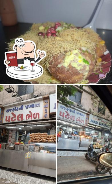 Food at Patel Pani Puri
