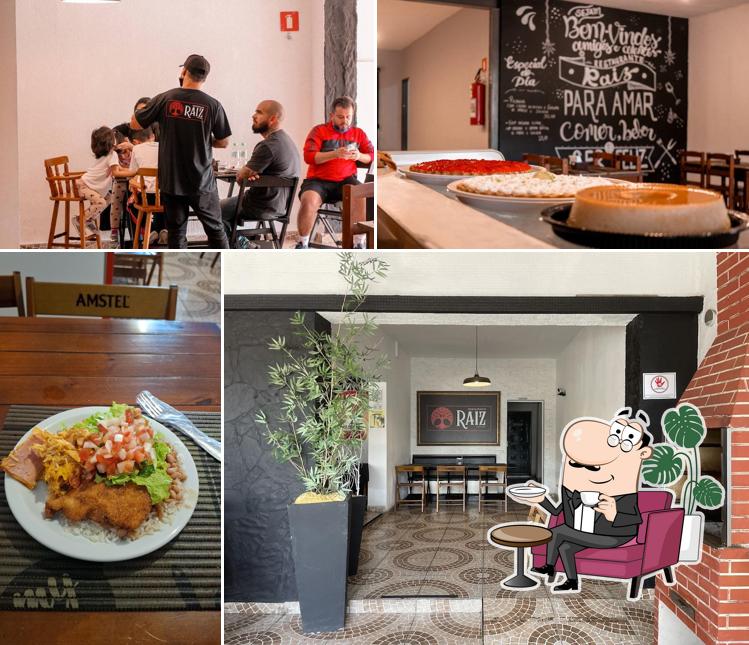 Veja imagens do interior do Restaurante Raiz