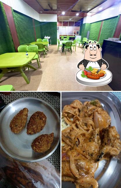 The restaurant's food and interior