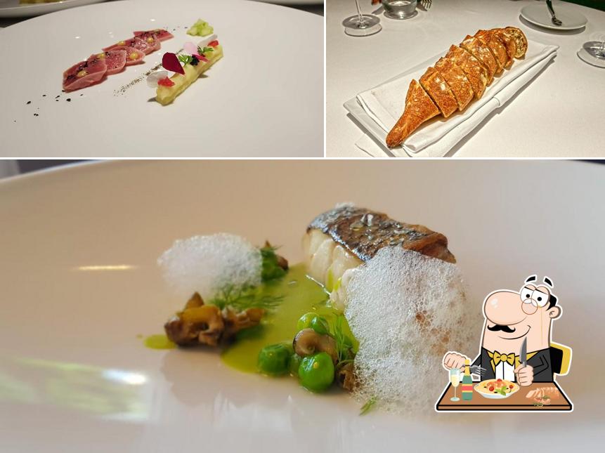 Cibo al Ristorante President Stella Michelin a Pompei