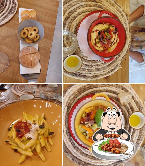 Cibo al la Masseria in corte