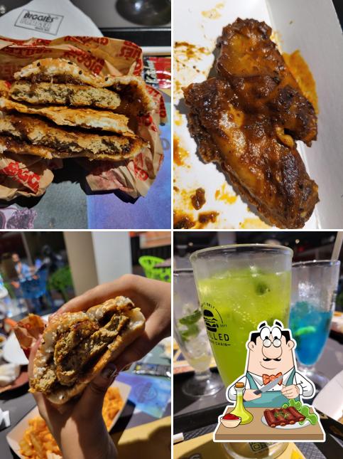 Baby back ribs at Biggies Burger