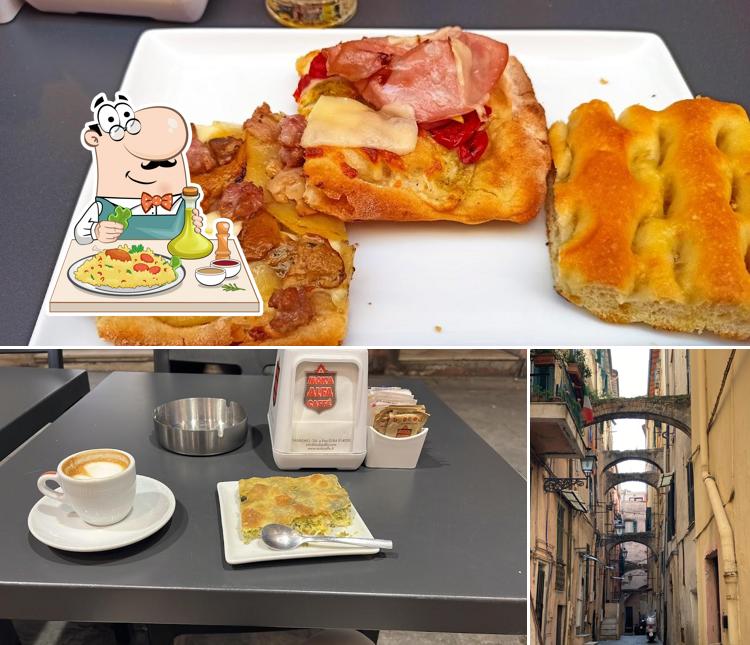 La foto della cibo e esterno di La FORNARINA panificio bar caffetteria