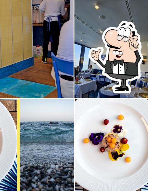 Gli interni di Marea Ristorante
