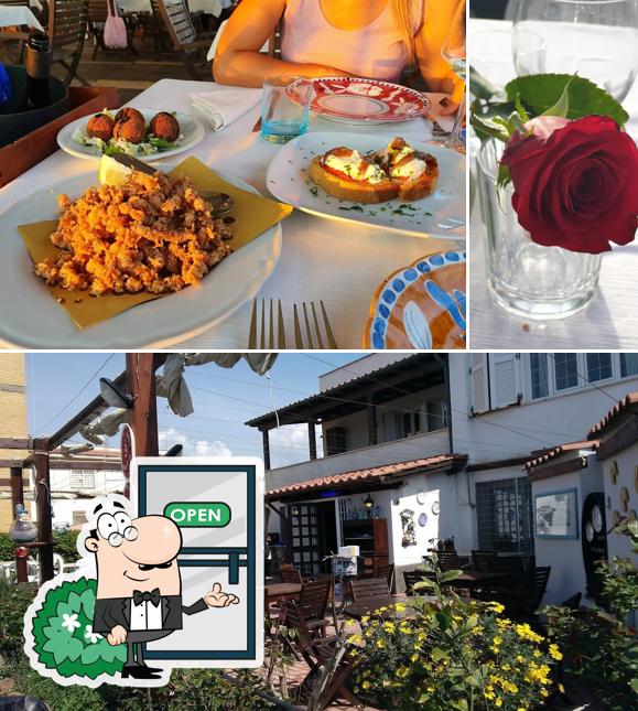 Goditi la vista dagli esterni di Osteria Le Brocchette