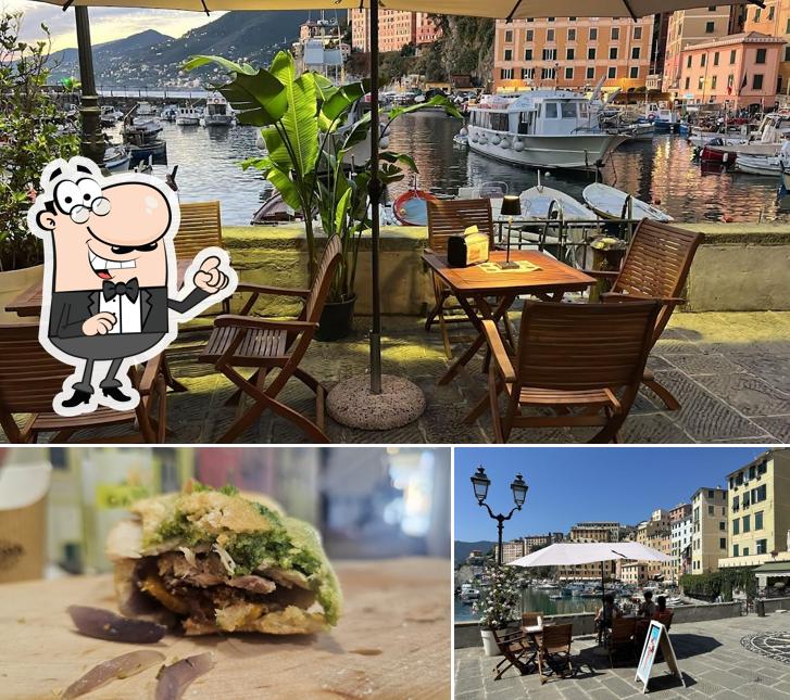 Porchetteria Camogli si caratterizza per la interni e cibo