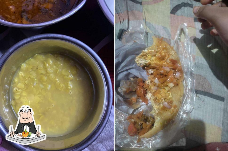 Food at Supu Matihandi restaurant