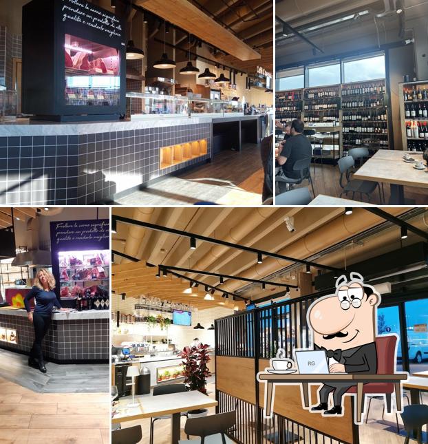 Gli interni di Sapori e Sorrisi CONAD