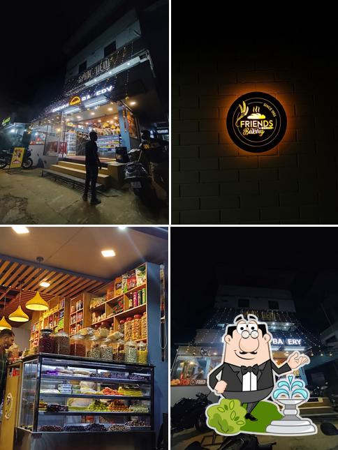 The exterior of Friends Bakery