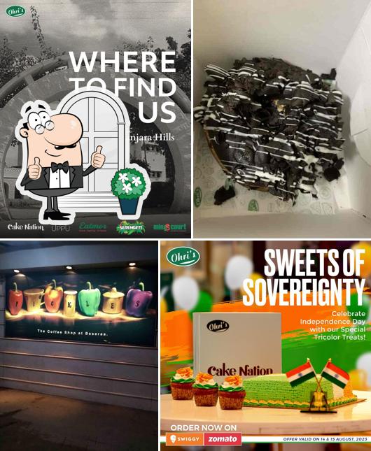 The exterior of Ohris Cake Nation