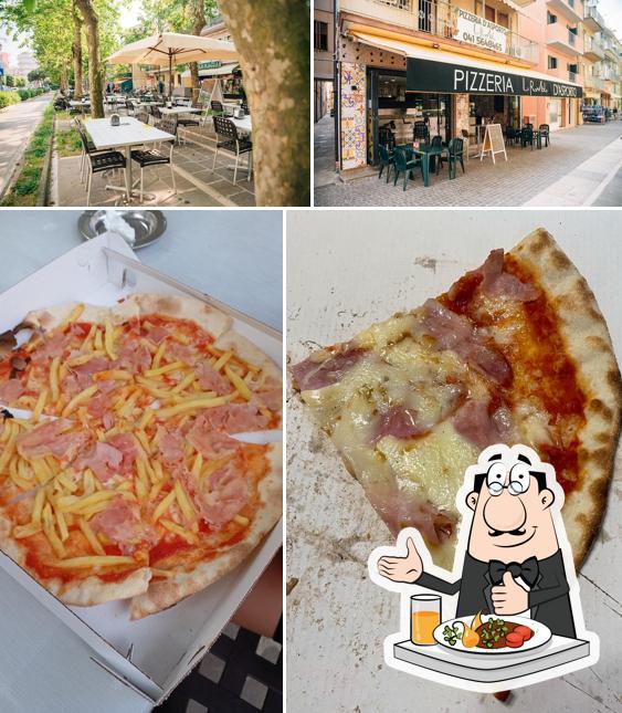 La foto di cibo e interni da La Rambla