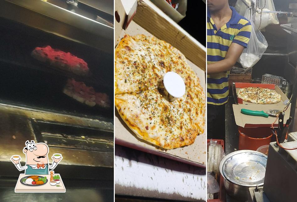 Food at Laziz pizza hut