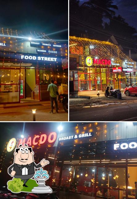 The exterior of MACDO BROAST & GRILLS