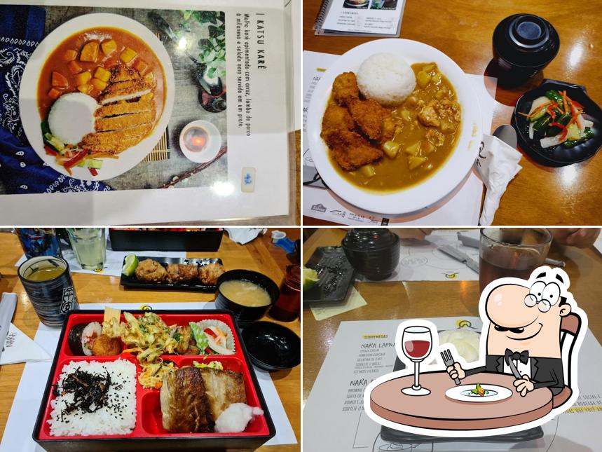 Platos en Nara Obentô