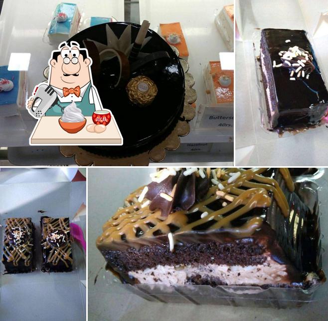 The Cake World serves a range of sweet dishes