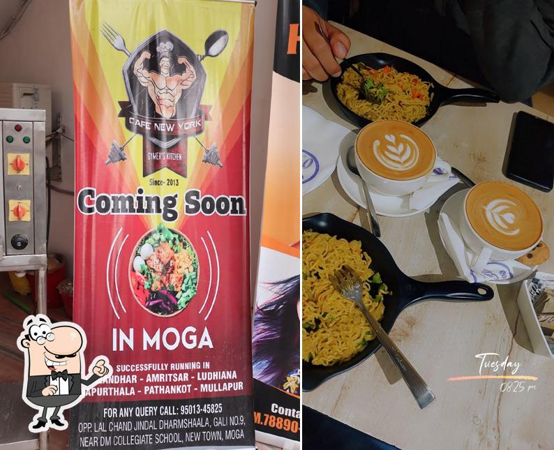 The interior of Cafe New York