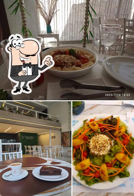 Veja imagens do interior do Casa Beá Restaurante